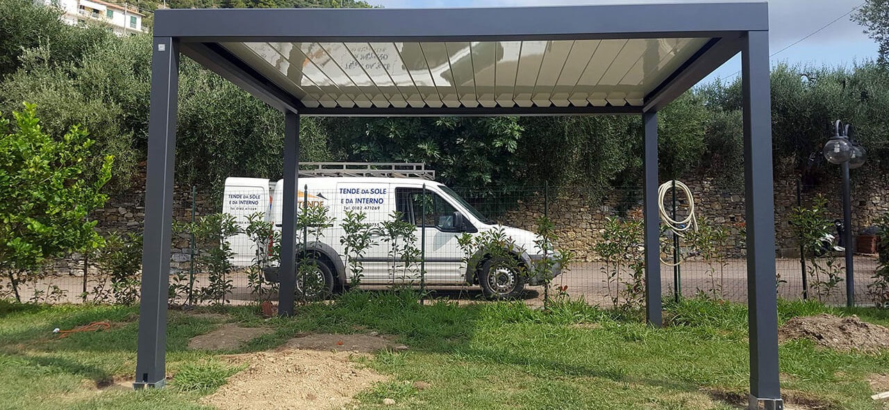 Realizzazione pergola bioclimatica 04
