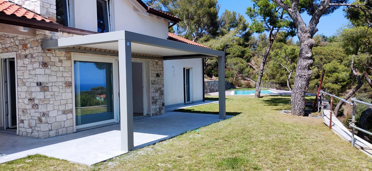 Realizzazione pergola bioclimatica 03
