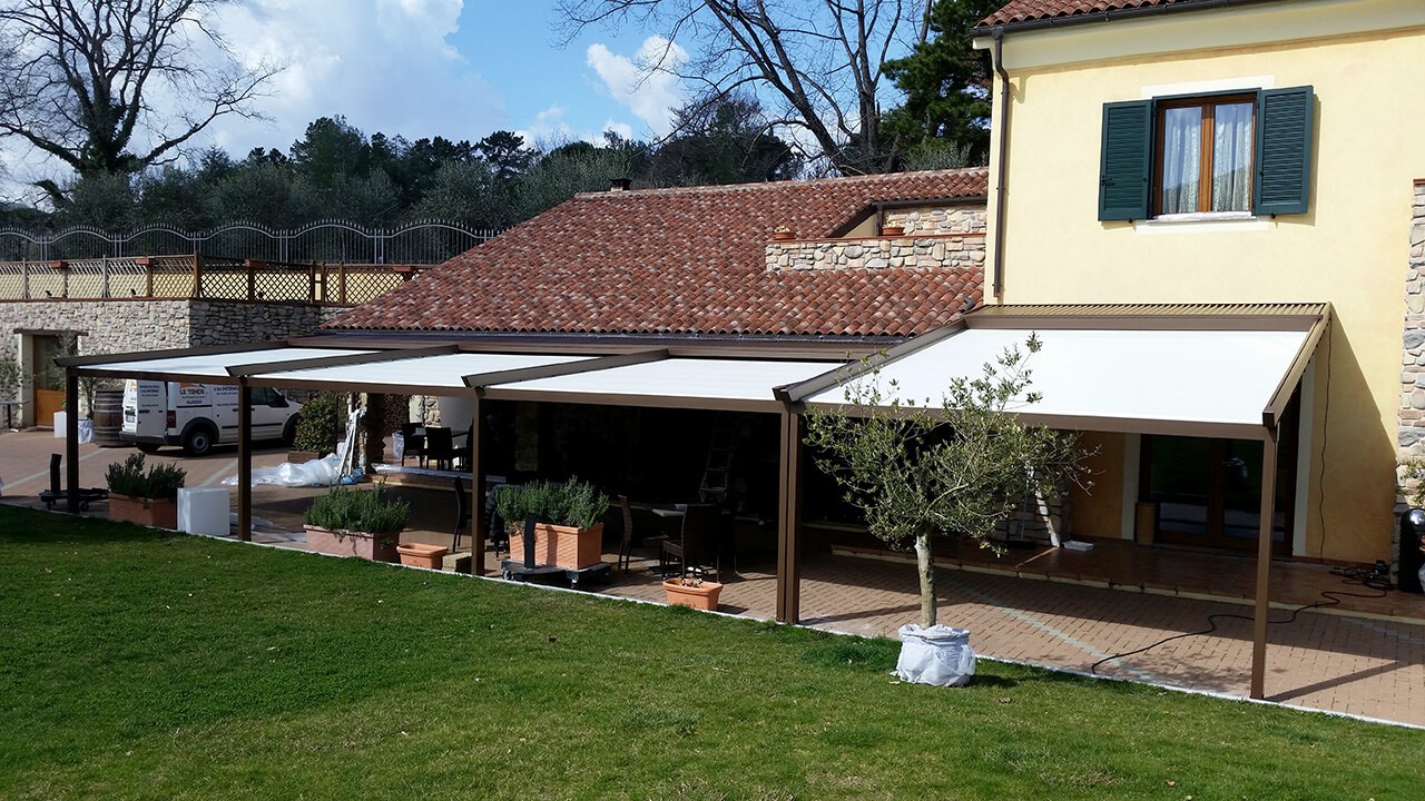 Realizzazione pergola classica 06