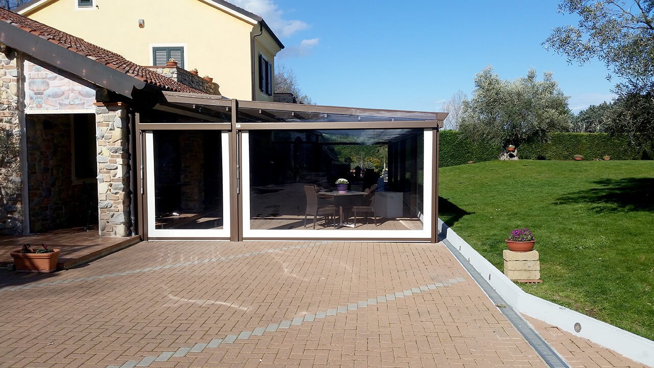 Realizzazione pergola classica 04