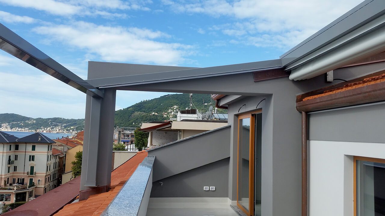 Realizzazione pergola classica 01
