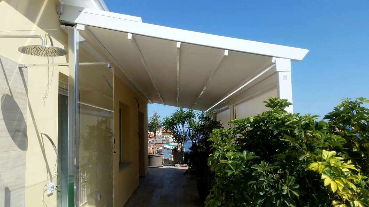 Realizzazione pergola classica 09