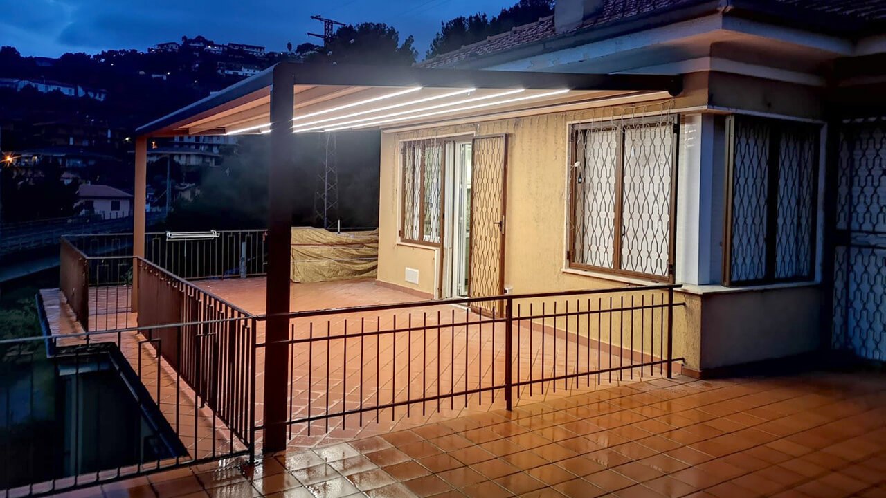 Realizzazione pergola classica 03