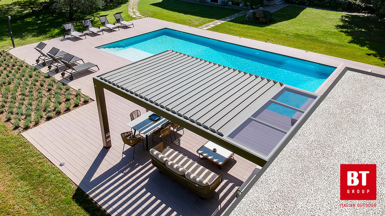 Pegola bioclimatica BT Group modello PergoFree